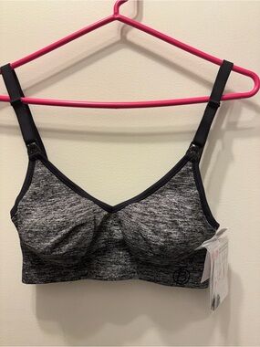 Bravado Heathered Black Wireless Nursing Bra